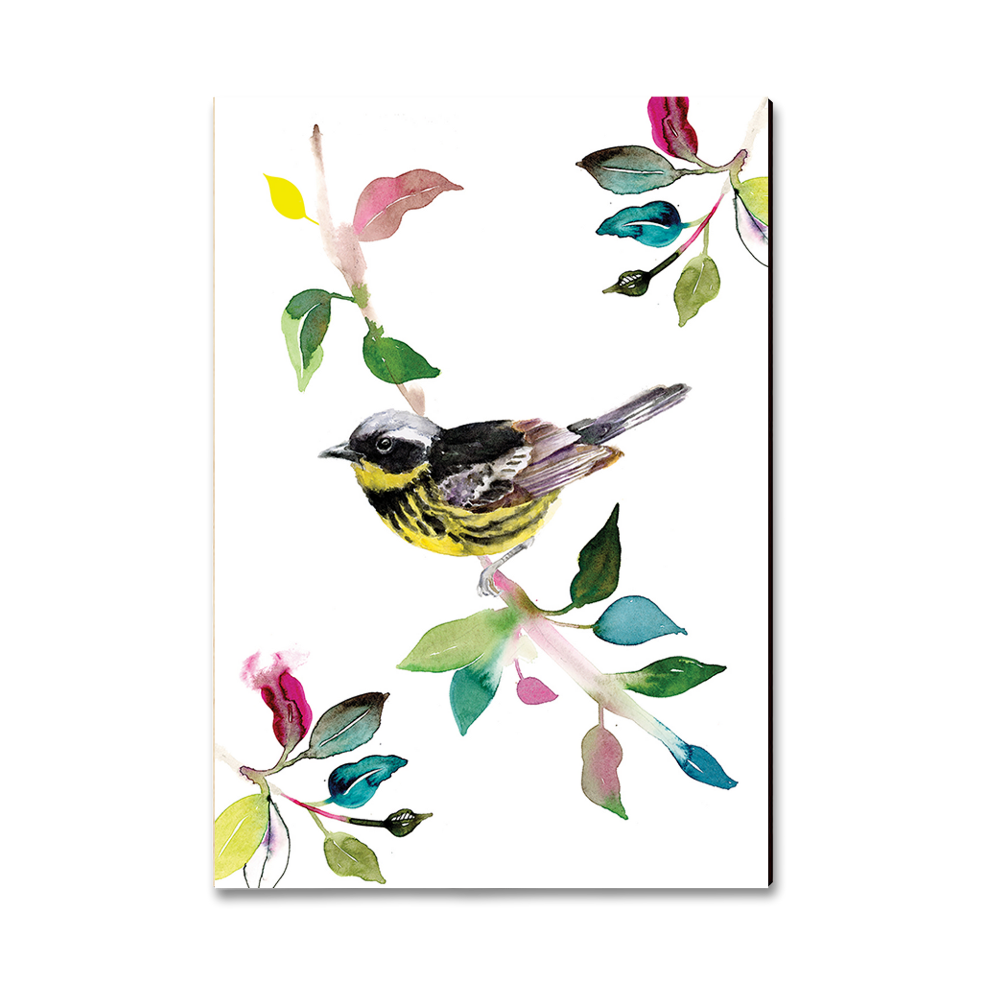 Ornament: Classic Edge - Henning's Magnolia Warbler