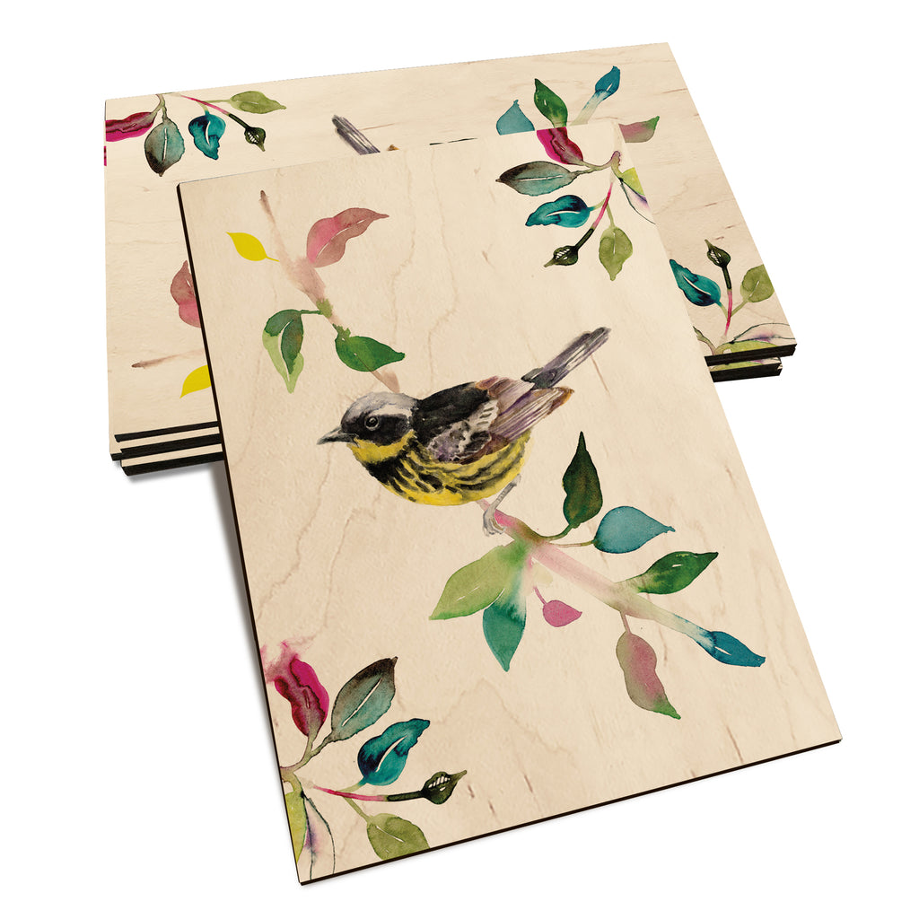 Henning's Magnolia Warbler - Classic Edge Classic Edge Postcard (5pk // $2.80ea)