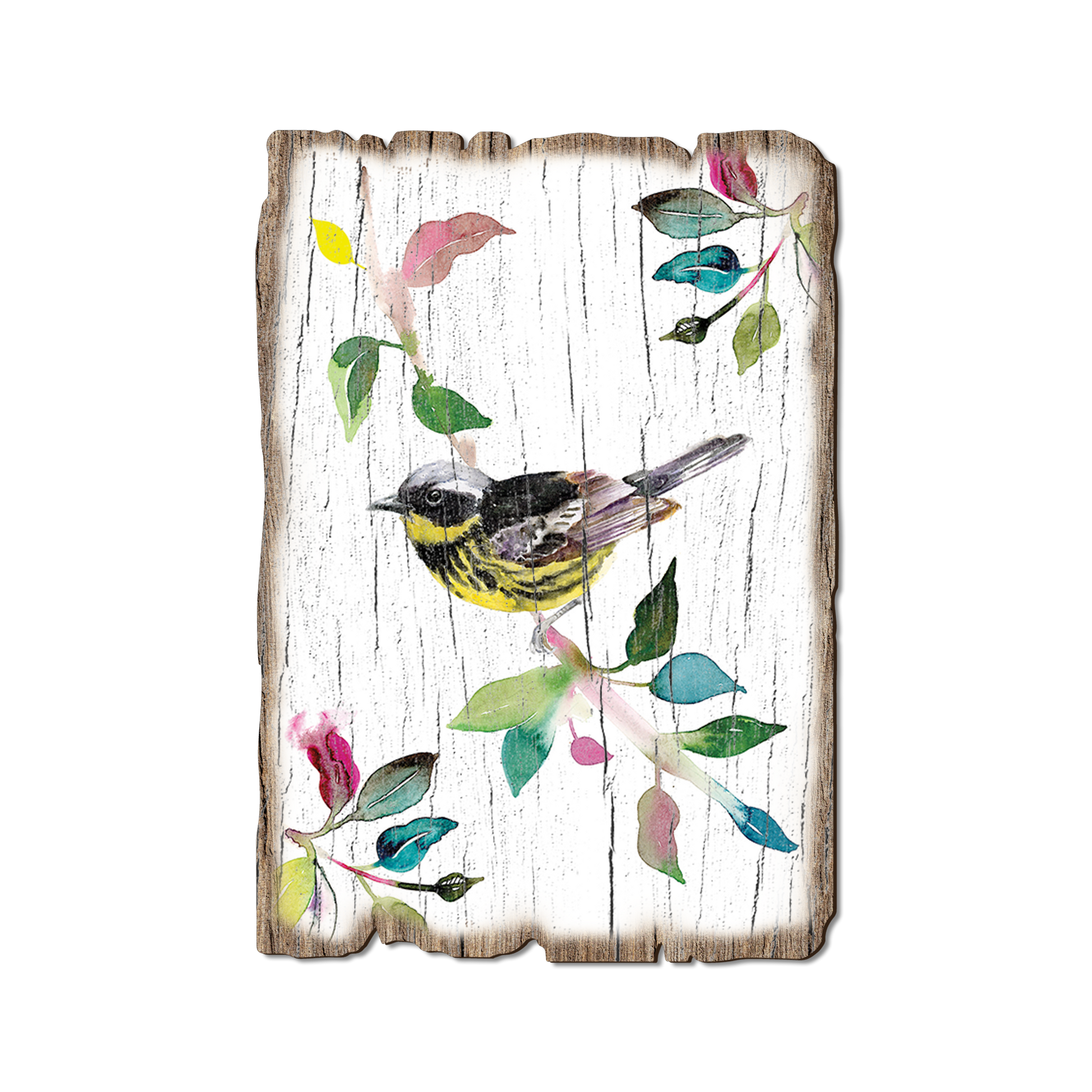 Ornament: Weathered Edge - Henning's Magnolia Warbler