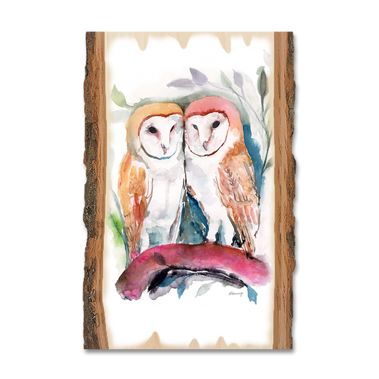 Magnet: Live Edge - Henning's Owl Love