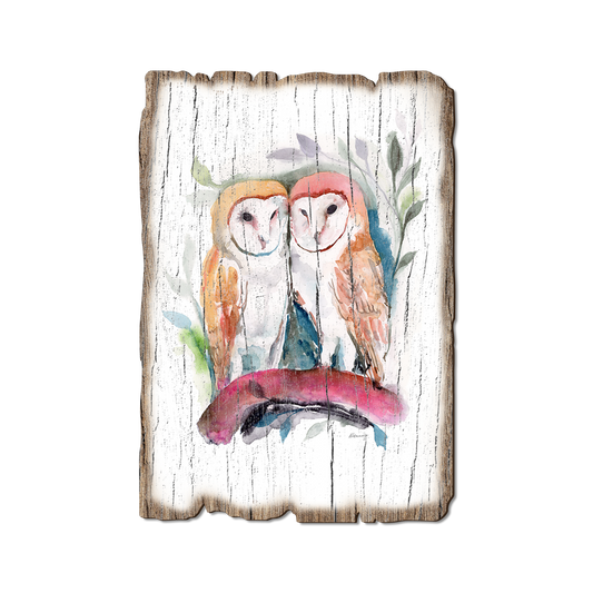 Greeting Card: Weathered Edge - Henning's Owl Love (Pack of 5)