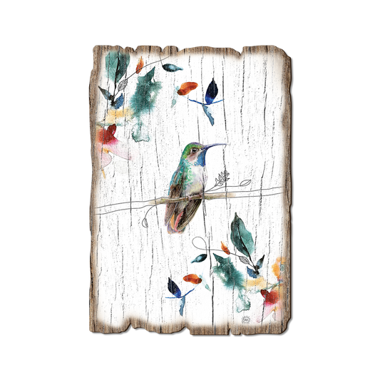 Greeting Card: Weathered Edge - Henning's One Pollinator