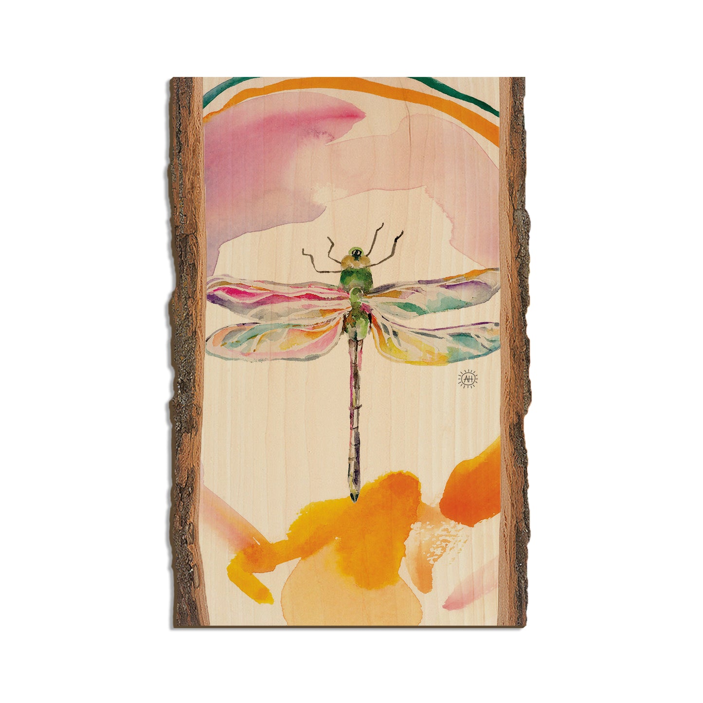 Henning's Pink Dragonfly - Live Edge Live Edge Magnet (5pk // $2.80ea)