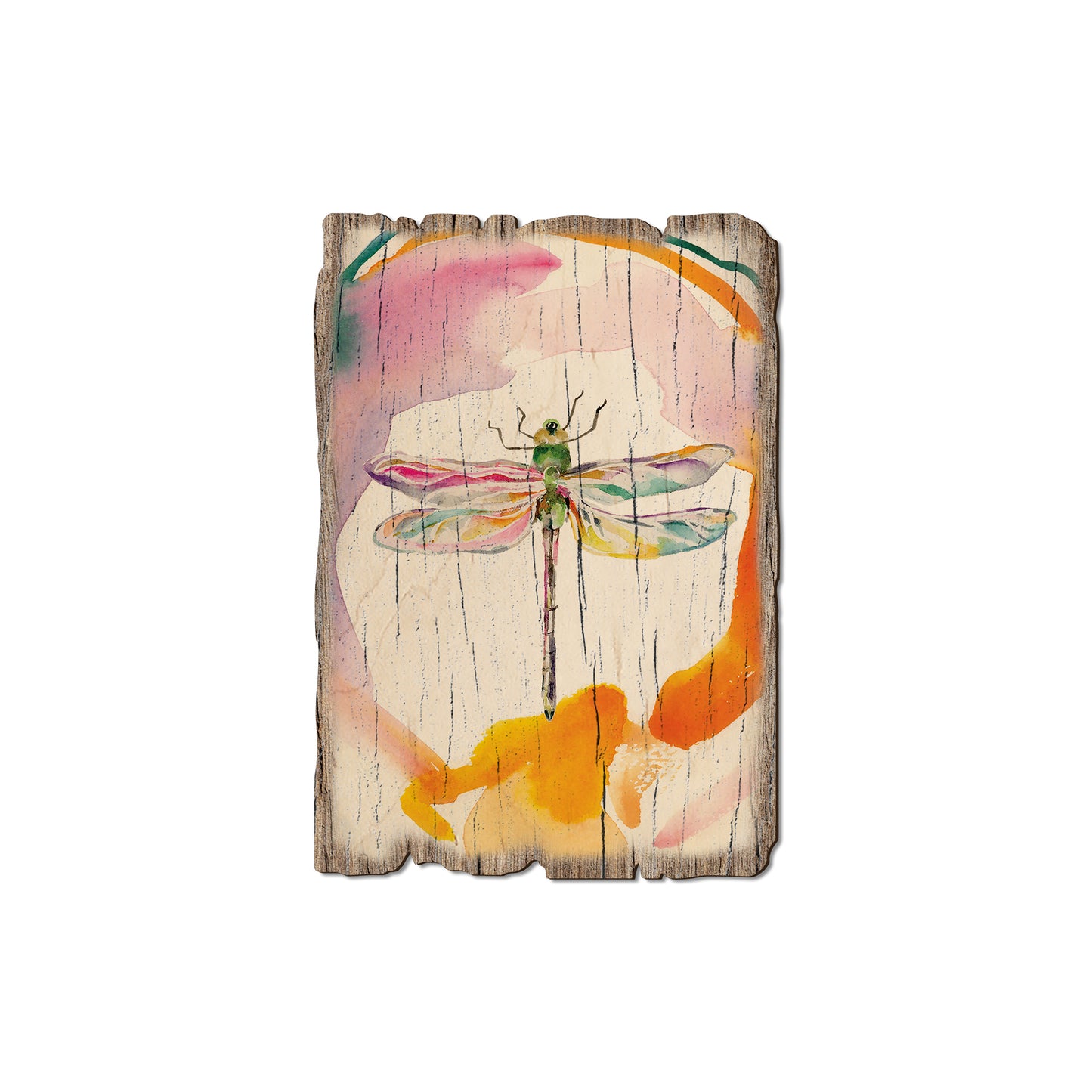 Henning's Pink Dragonfly - Rustic Edge Postcards & Magnets Rustic Edge Magnet (5pk // $2.80ea)