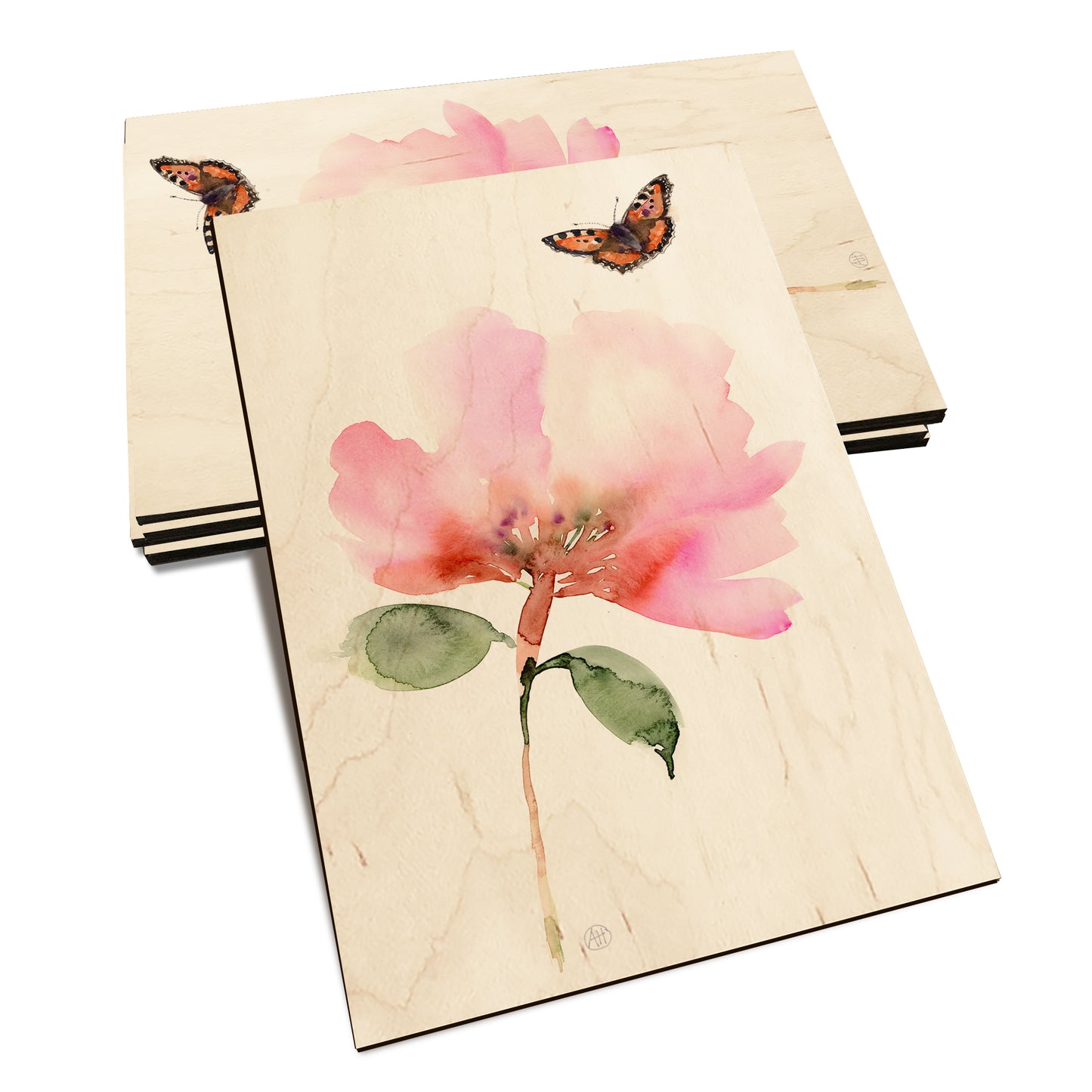 Henning's Pink Flower Moth - Classic Edge Classic Edge Postcard (5pk // $2.80ea)