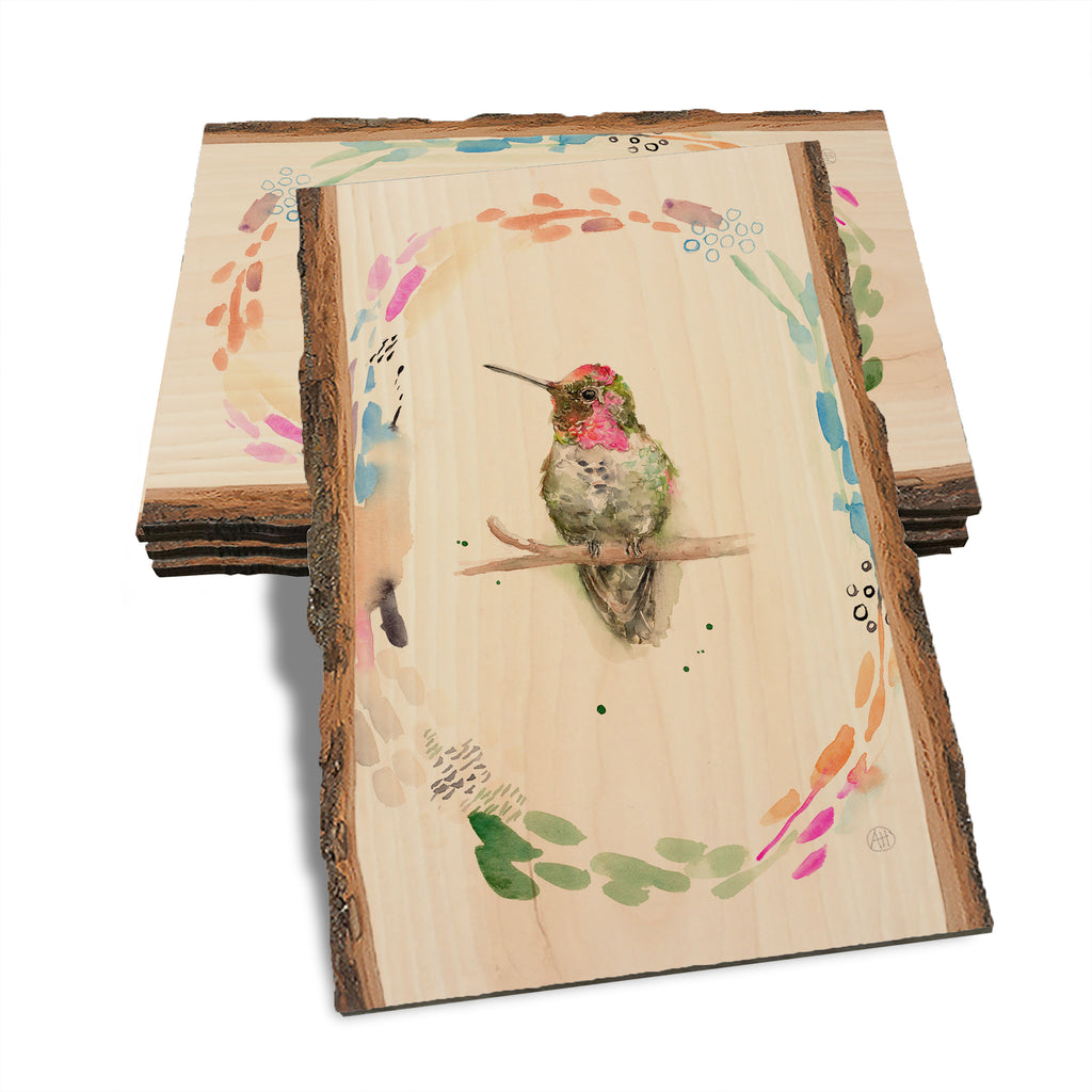 Henning's Pink Head Round - Live Edge Live Edge Postcard (5pk // $2.80ea)