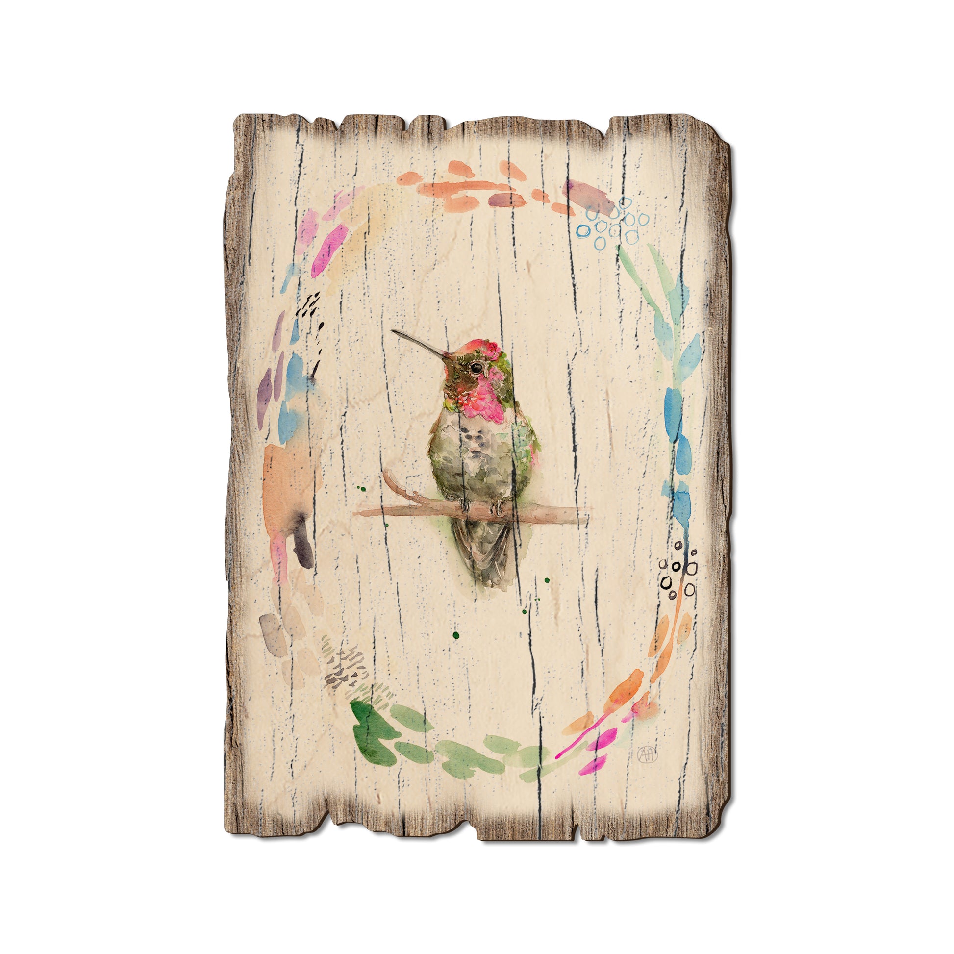 Henning's Pink Head Round - Weathered Edge Magnet Weathered Edge Postcard (5pk // $2.80ea)