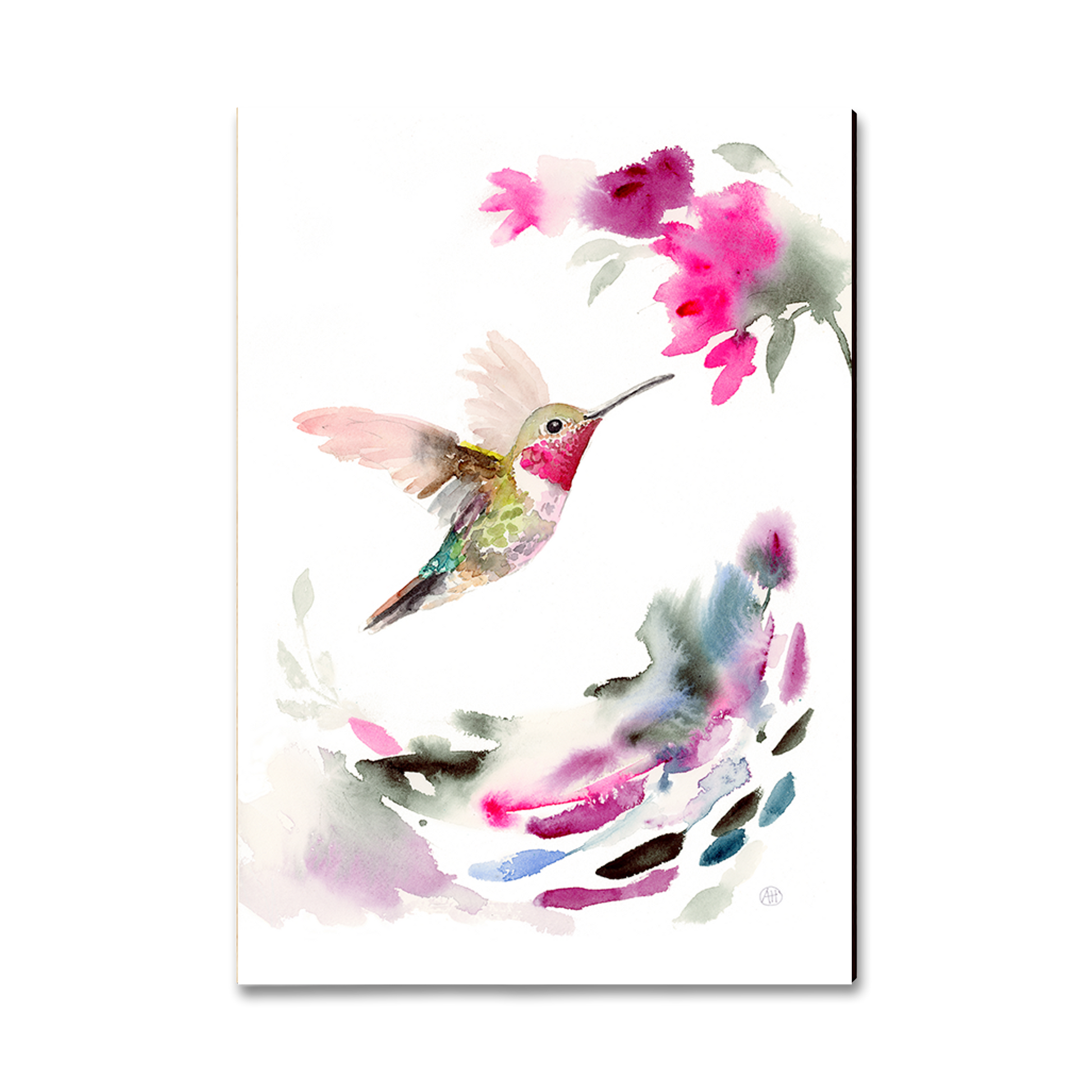 Magnet: Classic Edge - Henning's Pink Pollinator