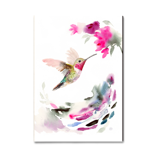 Magnet: Classic Edge - Henning's Pink Pollinator