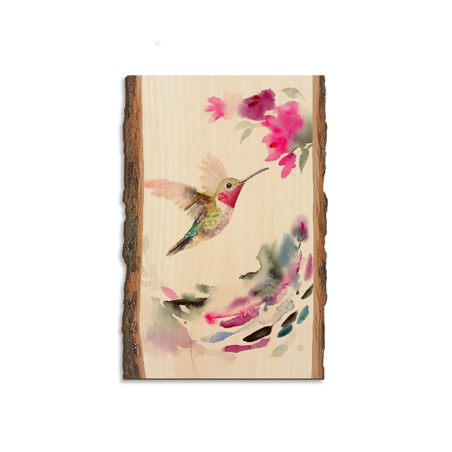 Henning's Pink Pollinator - Live Edge Magnet Live Edge Magnet (5pk // $2.80ea)