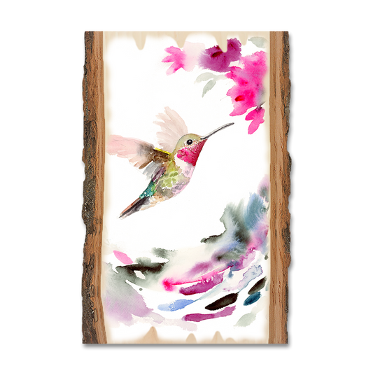 Magnet: Live Edge - Henning's Pink Pollinator