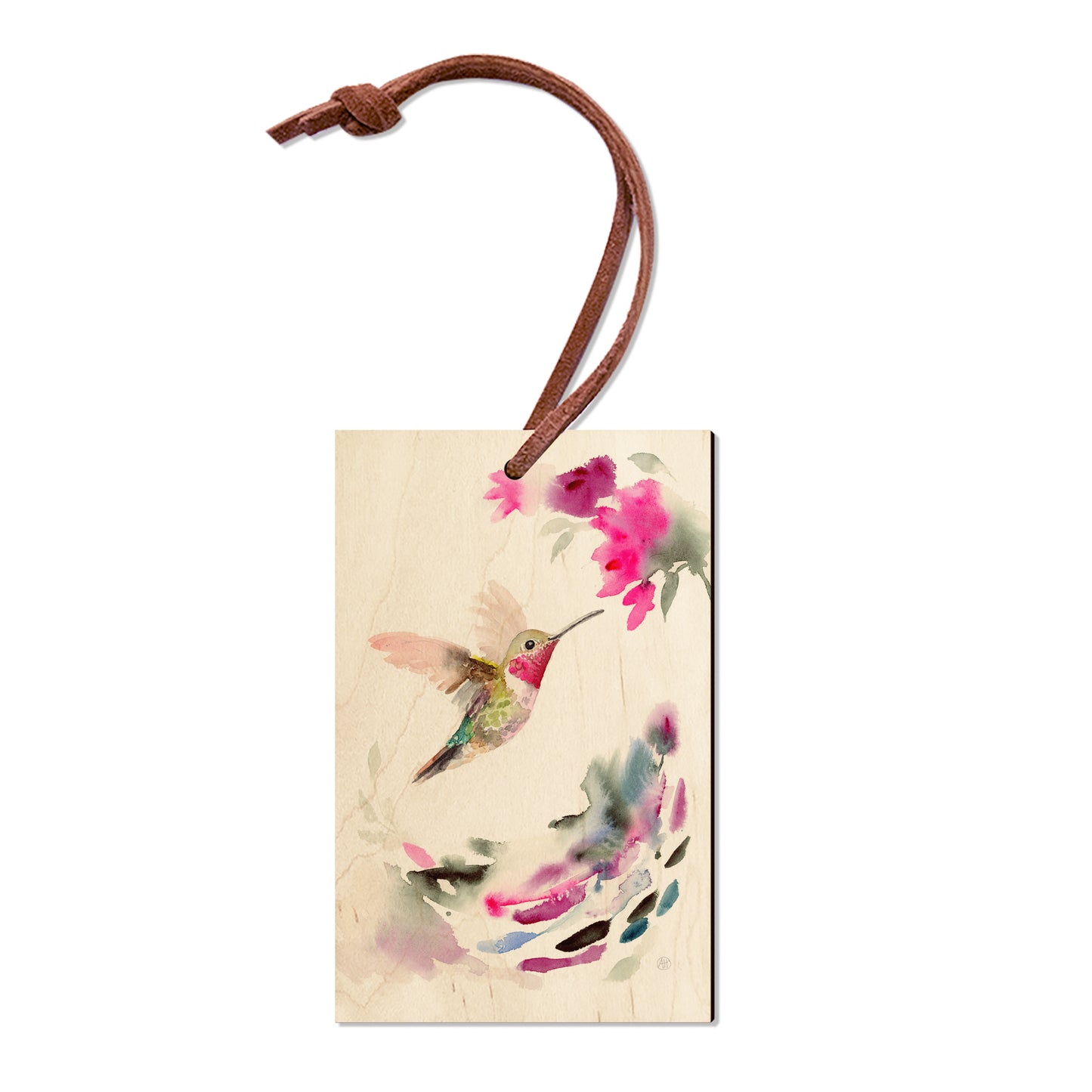 Henning's Pink Pollinator - Magnet Classic Edge Ornament (5pk // $2.80ea)