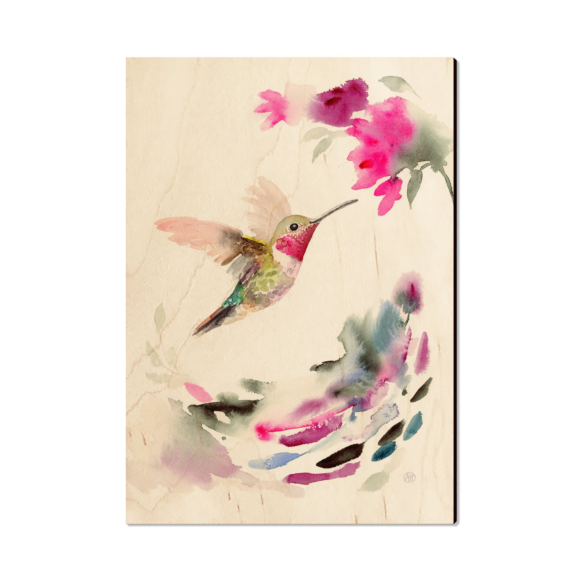 Henning's Pink Pollinator - Magnet Classic Edge Postcard (5pk // $2.80ea)