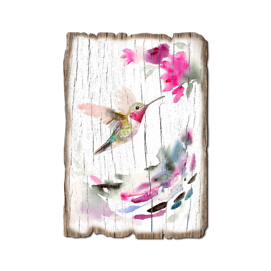 Greeting Card: Weathered Edge - Henning's Pink Pollinator (Pack of 5)