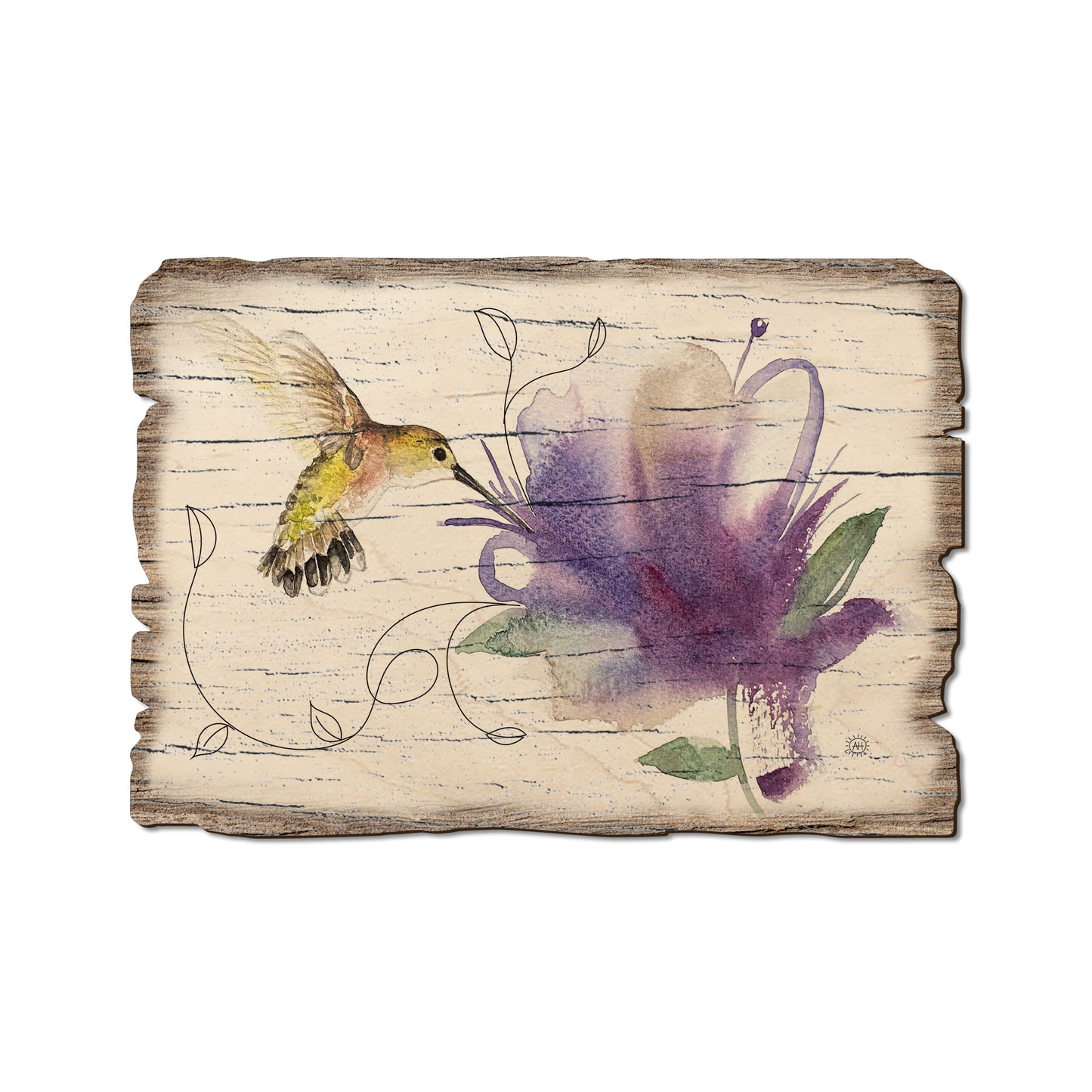 Henning's Purple Pollinator - Rustic Edge Postcards & Magnets Rustic Edge Postcard (5pk // $2.80ea)