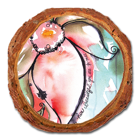 Coaster: Live Edge - Henning's Remember (Pack of 5)
