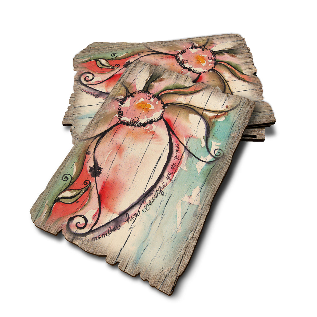 Henning's Remember - Weathered Edge Rustic Edge Postcard (5pk // $2.80ea)