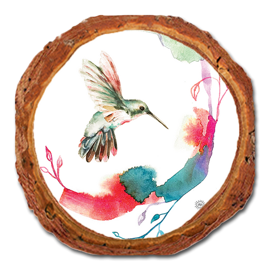 Coaster: Live Edge - Henning's Right Flight Crescent (Pack of 5)