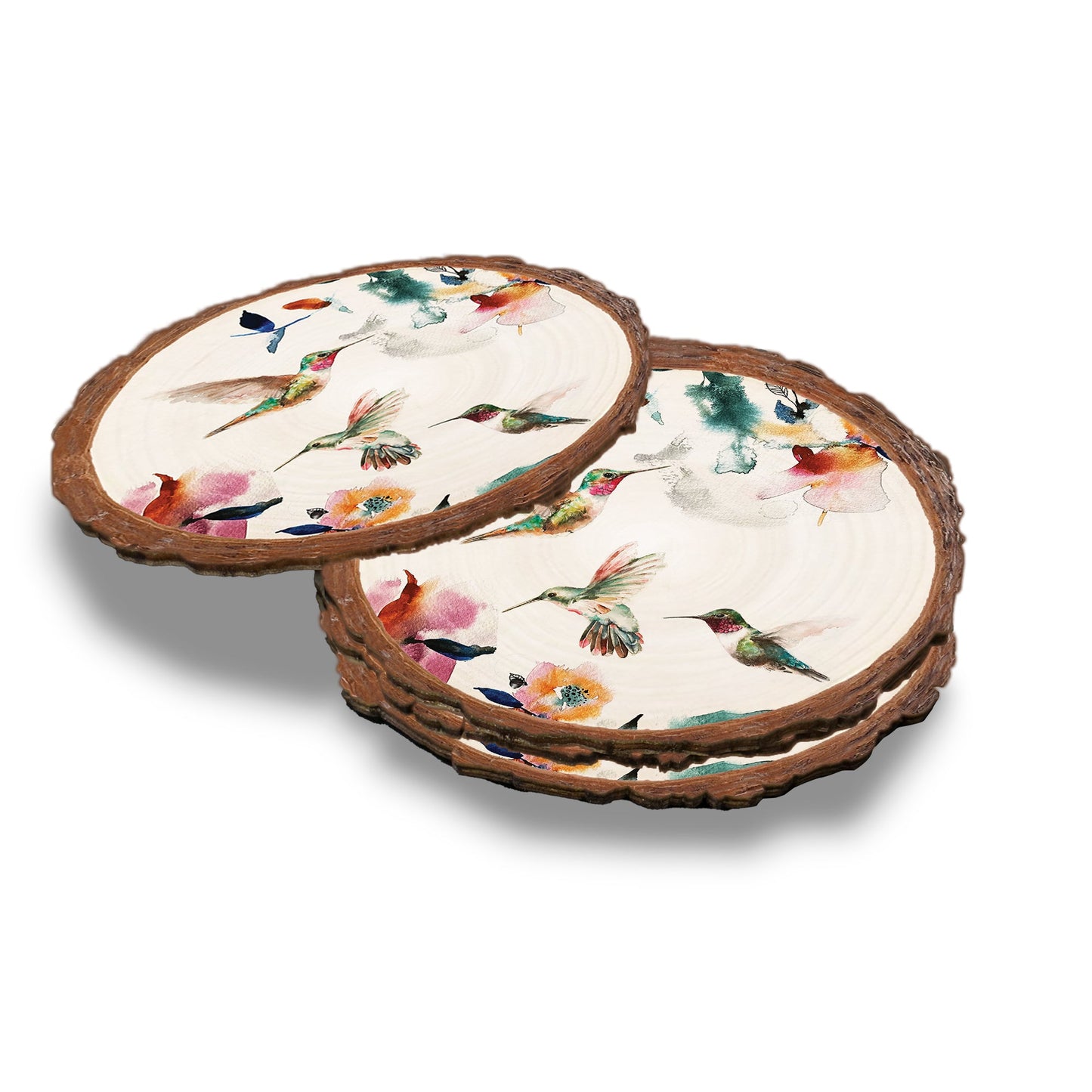 Henning's Three Pollinators - Live Edge Live Edge Coasters (5pk // $2.80ea)