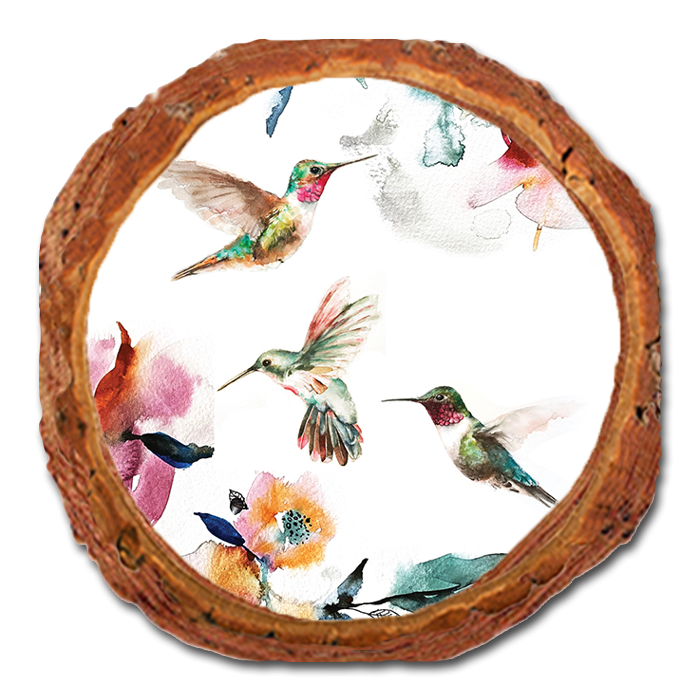 Coaster: Live Edge - Henning's Three Pollinators (Pack of 5)