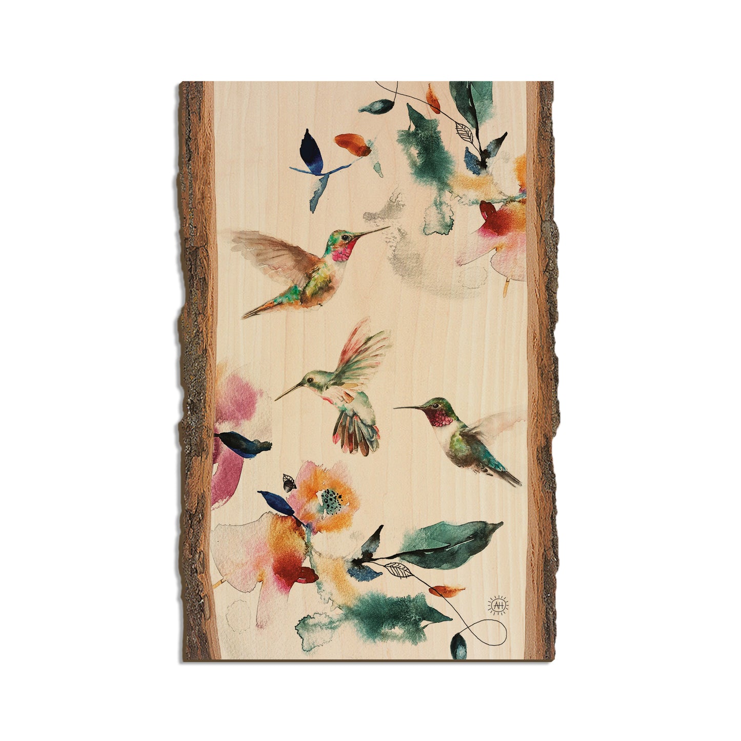 Henning's Three Pollinators - Live Edge Live Edge Magnet (5pk // $2.80ea)