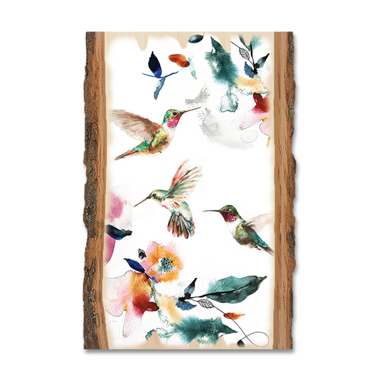 Magnet: Live Edge - Henning's Three Pollinators