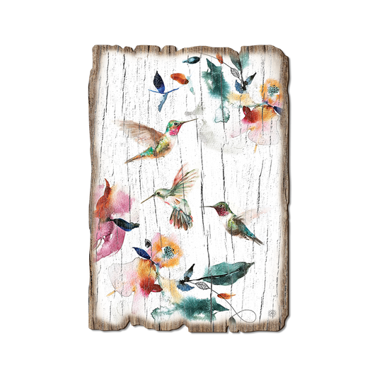Greeting Card: Weathered Edge - Henning's Three Pollinators