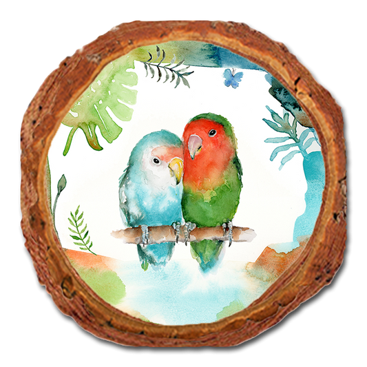 Coaster: Live Edge - Henning's True Love (Pack of 5)