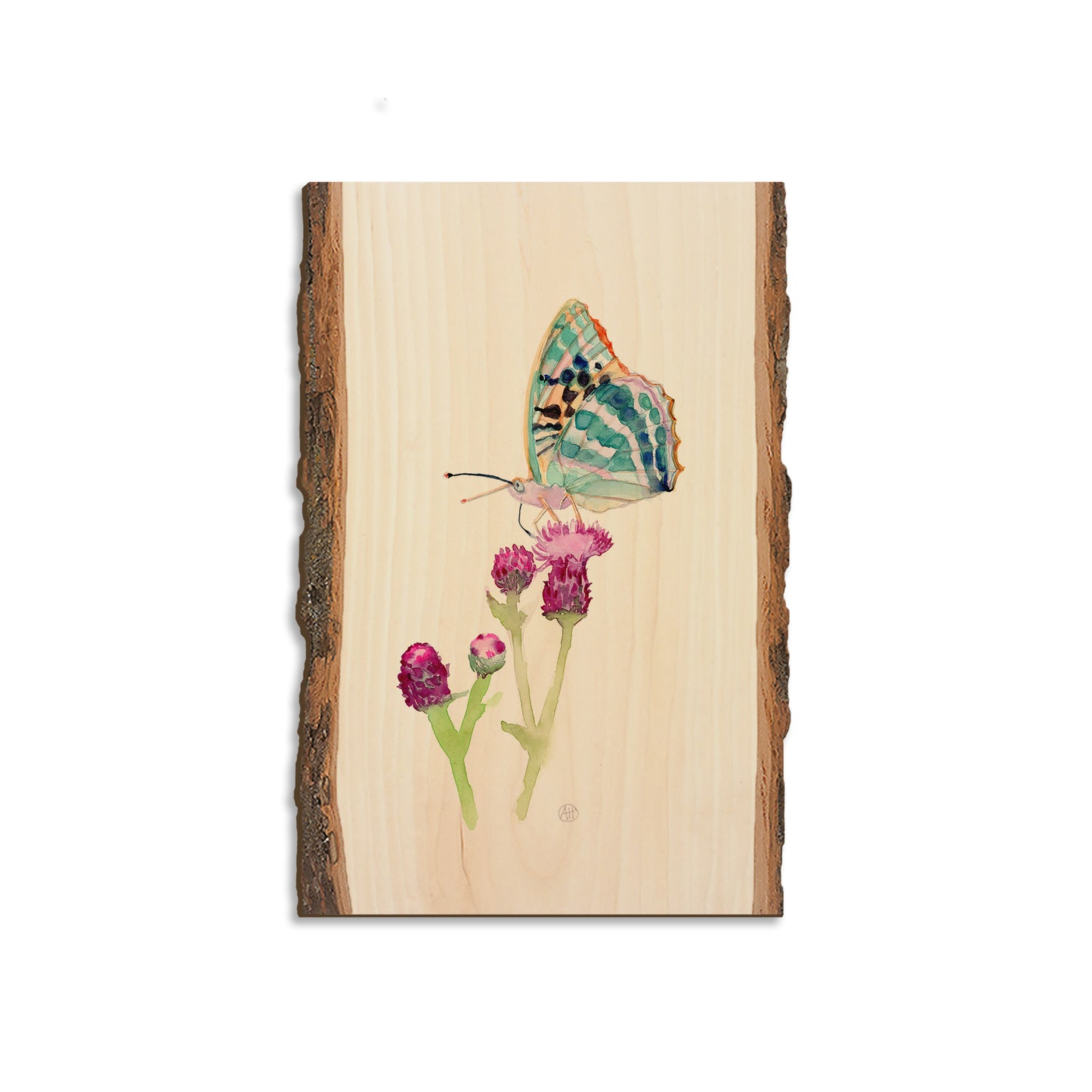 Henning's Thistle Moth - Live Edge Magnet Live Edge Magnet (5pk // $2.80ea)