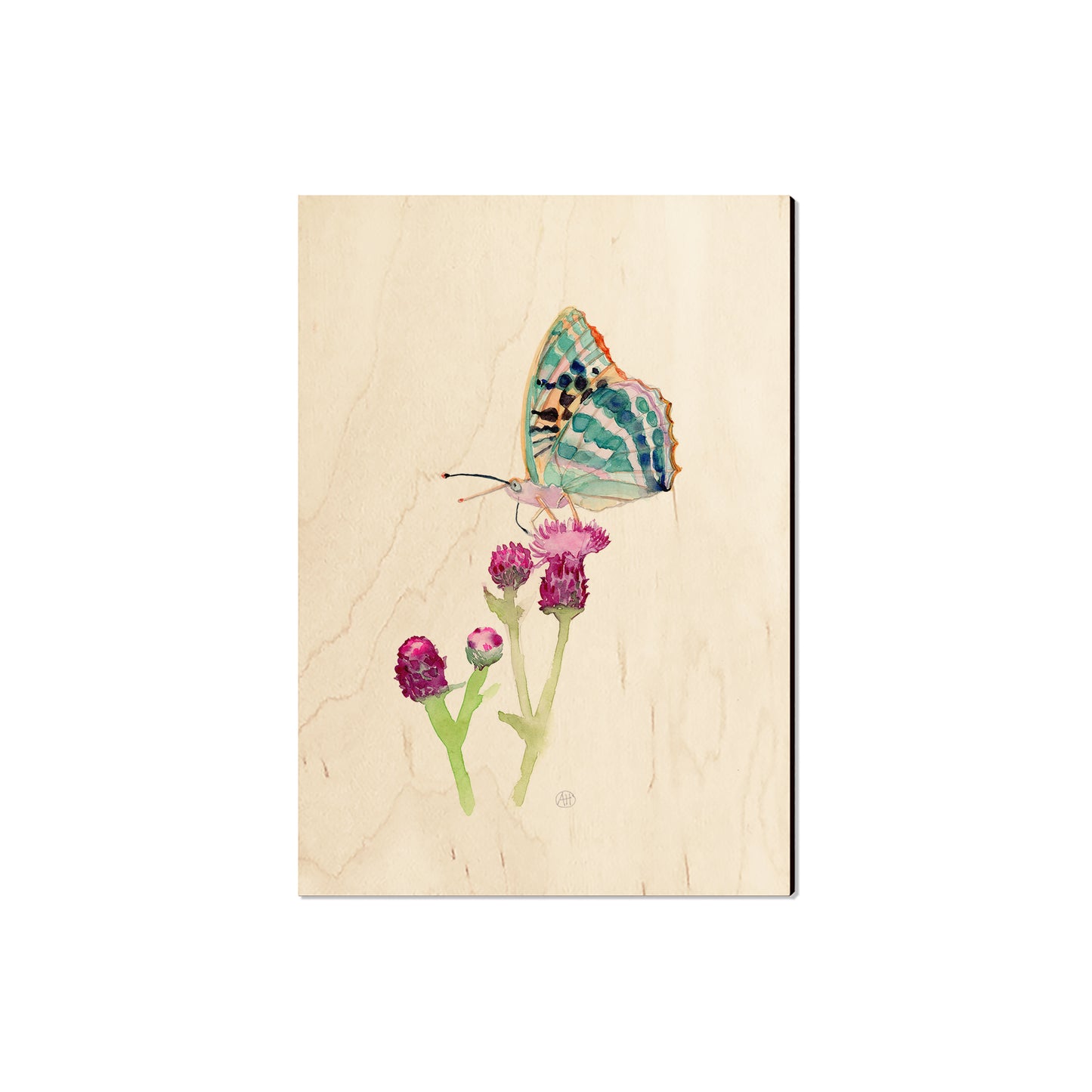 Henning's Thistle Moth - Magnet Classic Edge Magnet (5pk // $2.80ea)