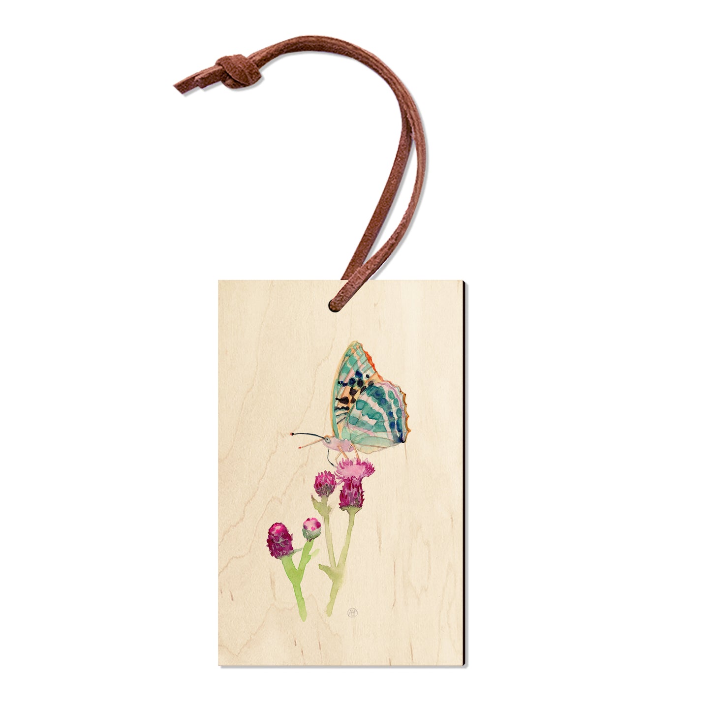 Henning's Thistle Moth - Magnet Classic Edge Ornament (5pk // $2.80ea)