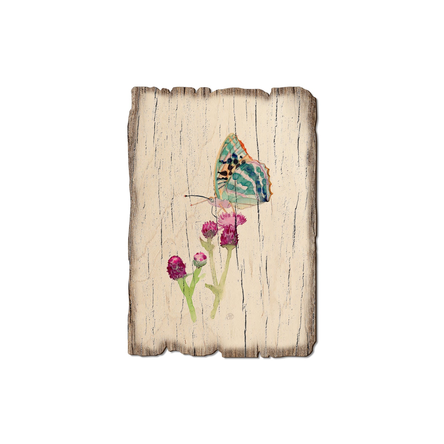 Henning's Thistle Moth - Weathered Edge Magnet Weathered Edge Magnet (5pk // $2.80ea)