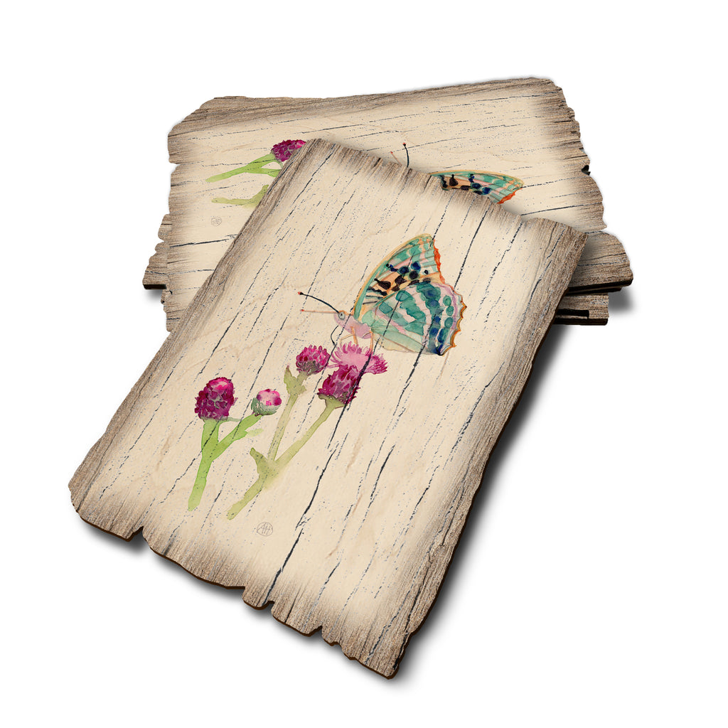 Henning's Thistle Moth - Weathered Edge Weathered Edge Postcard (5pk // $2.80ea)