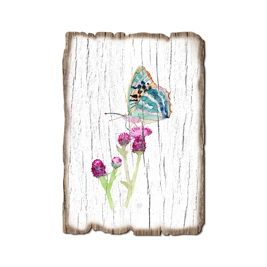 Greeting Card: Weathered Edge - Henning's Thistle Moth