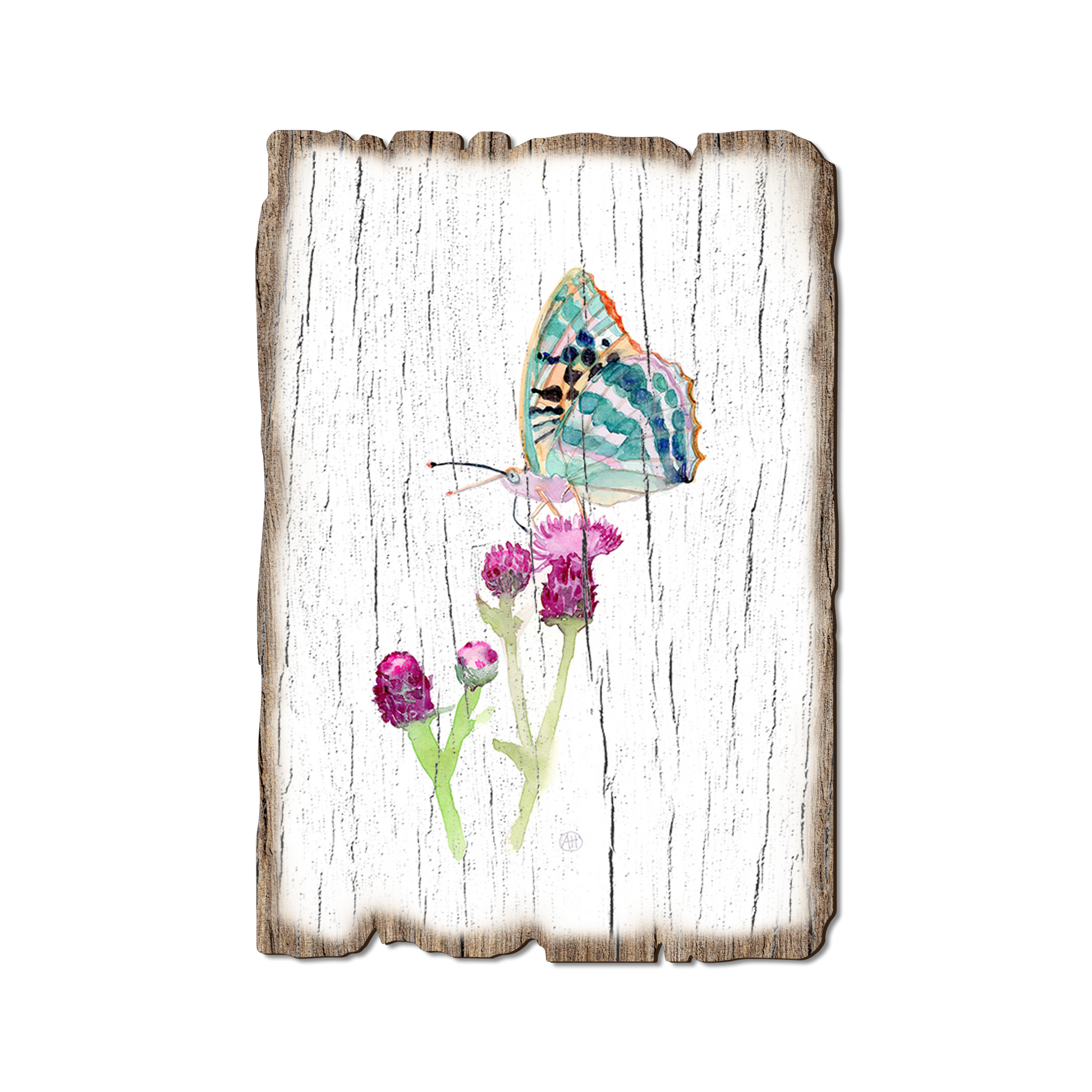 Ornament: Weathered Edge - Henning's Thistle Moth