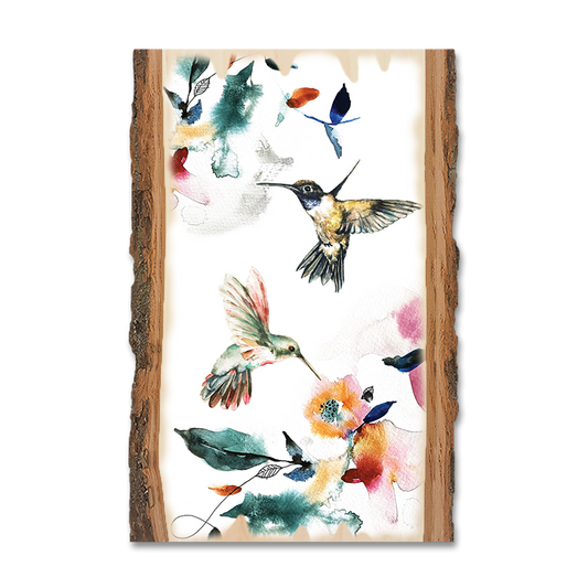 Magnet: Live Edge - Henning's Two Pollinators