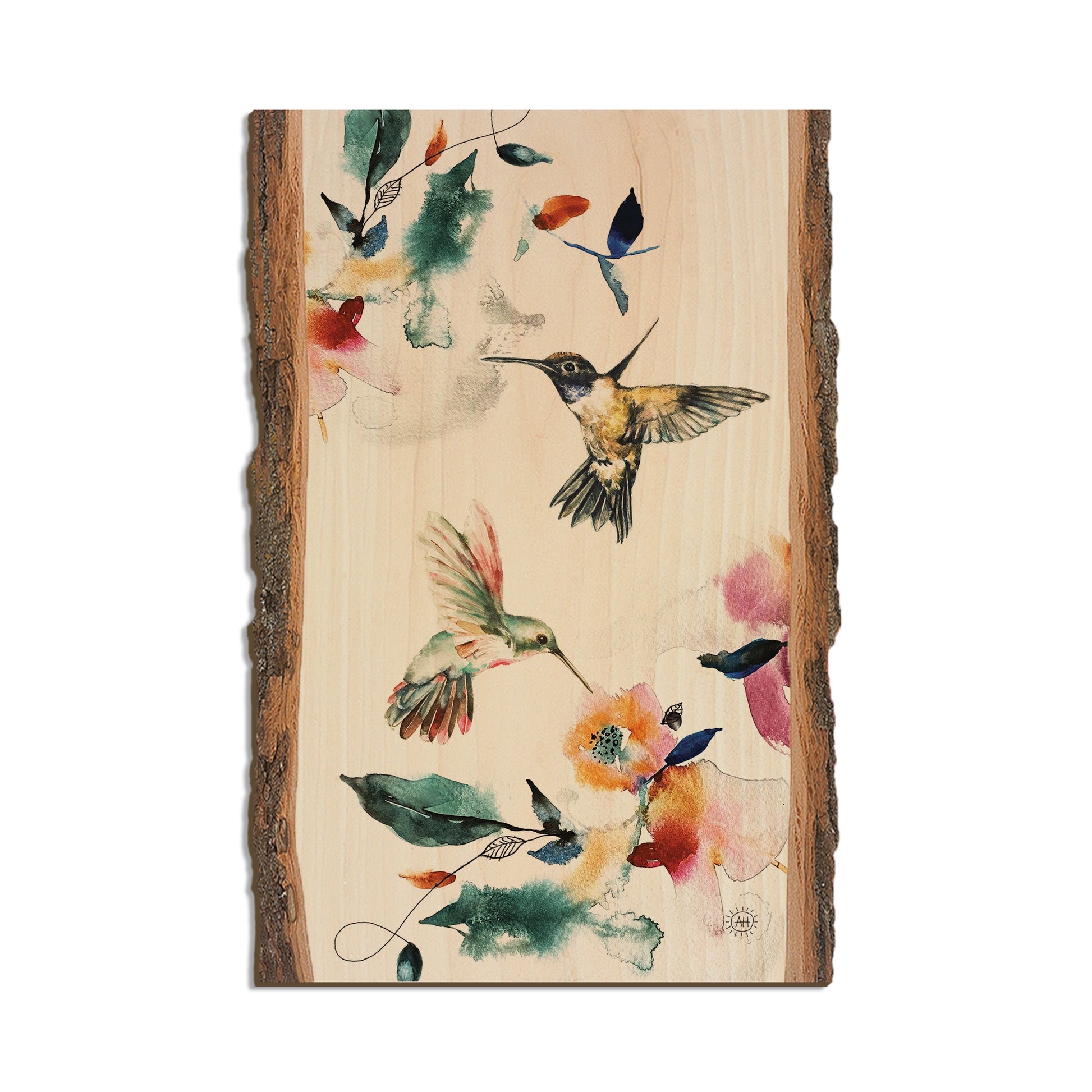 Henning's Two Pollinators - Live Edge Live Edge Postcard  (5pk // $2.80ea)