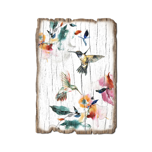 Greeting Card: Weathered Edge - Henning's Two Pollinators