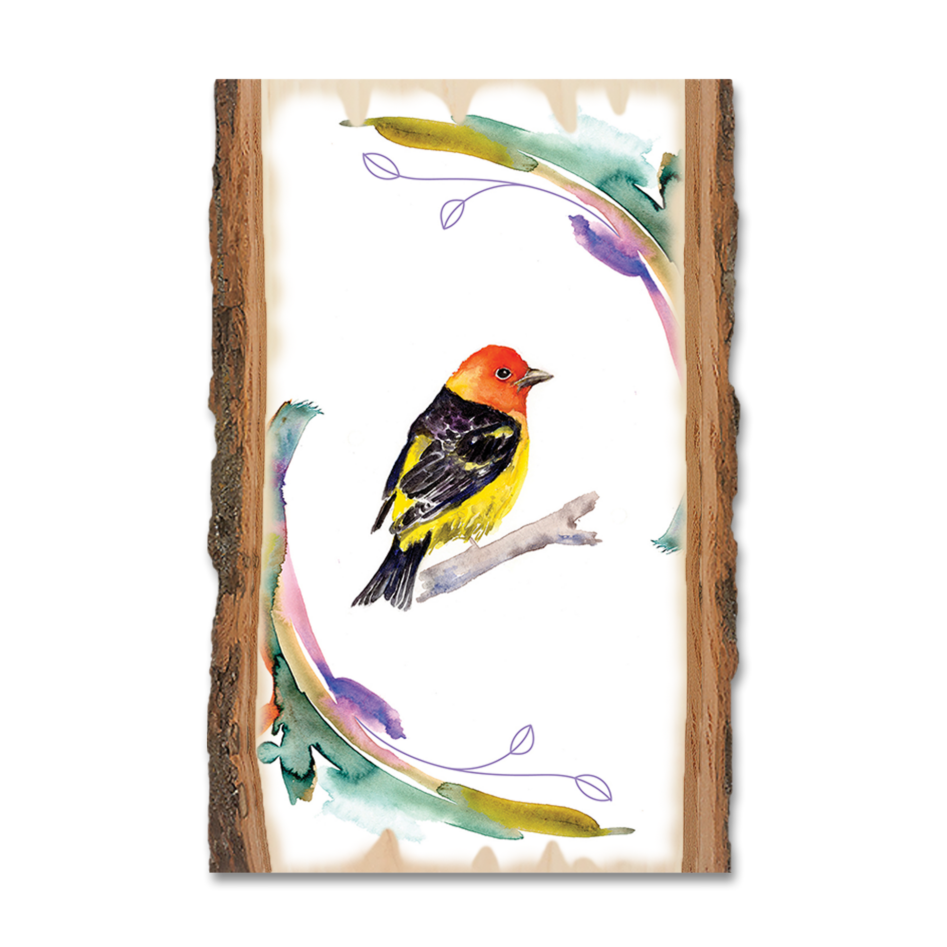 Magnet: Live Edge - Henning's Tanager Rings