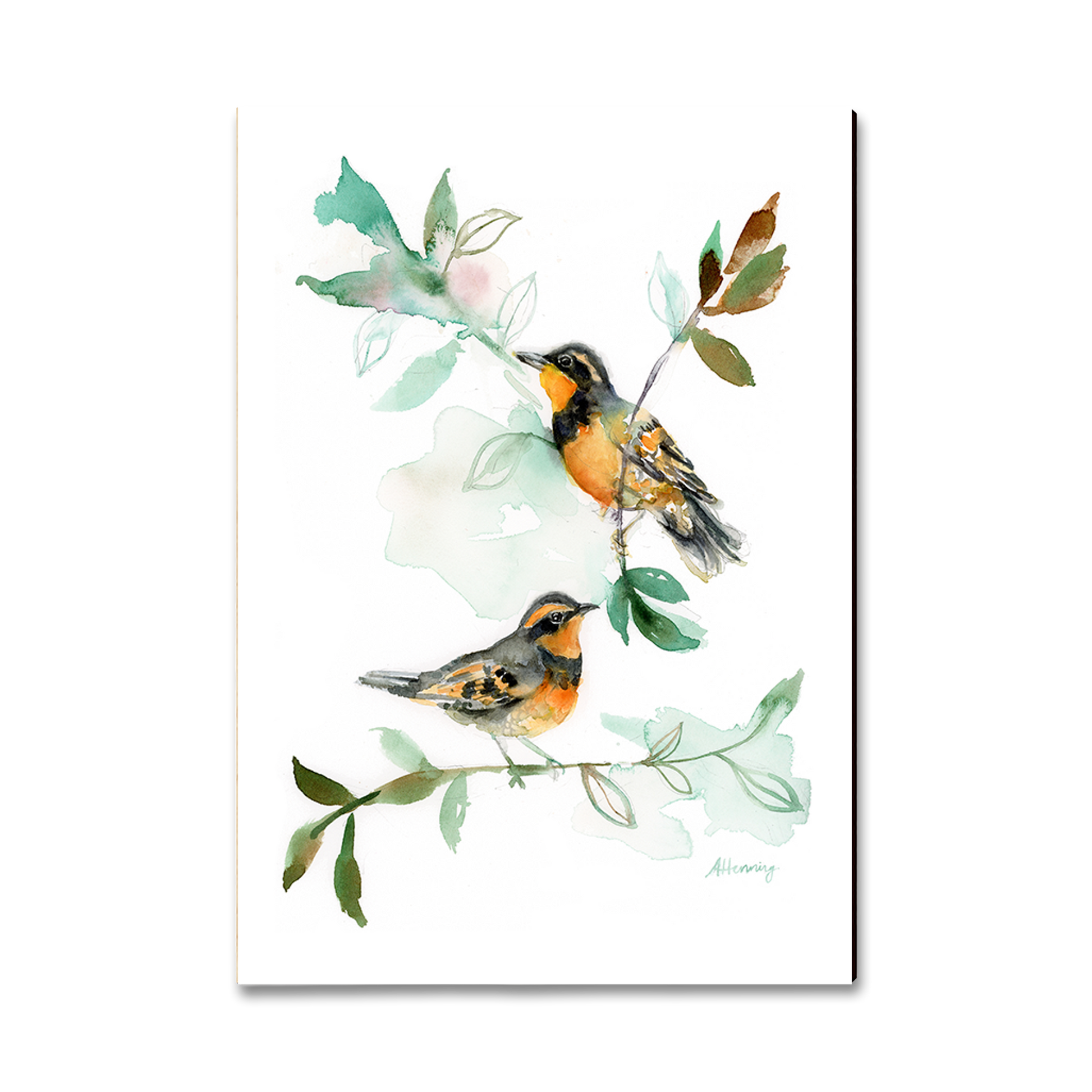 Magnet: Classic Edge - Henning's Thrush Twins