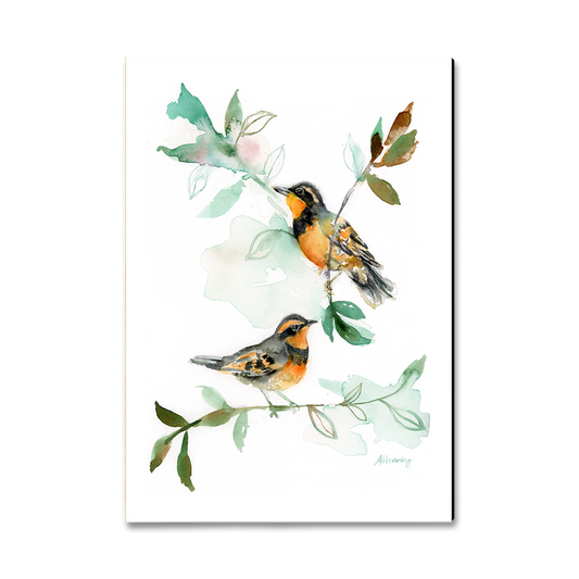 Magnet: Classic Edge - Henning's Thrush Twins
