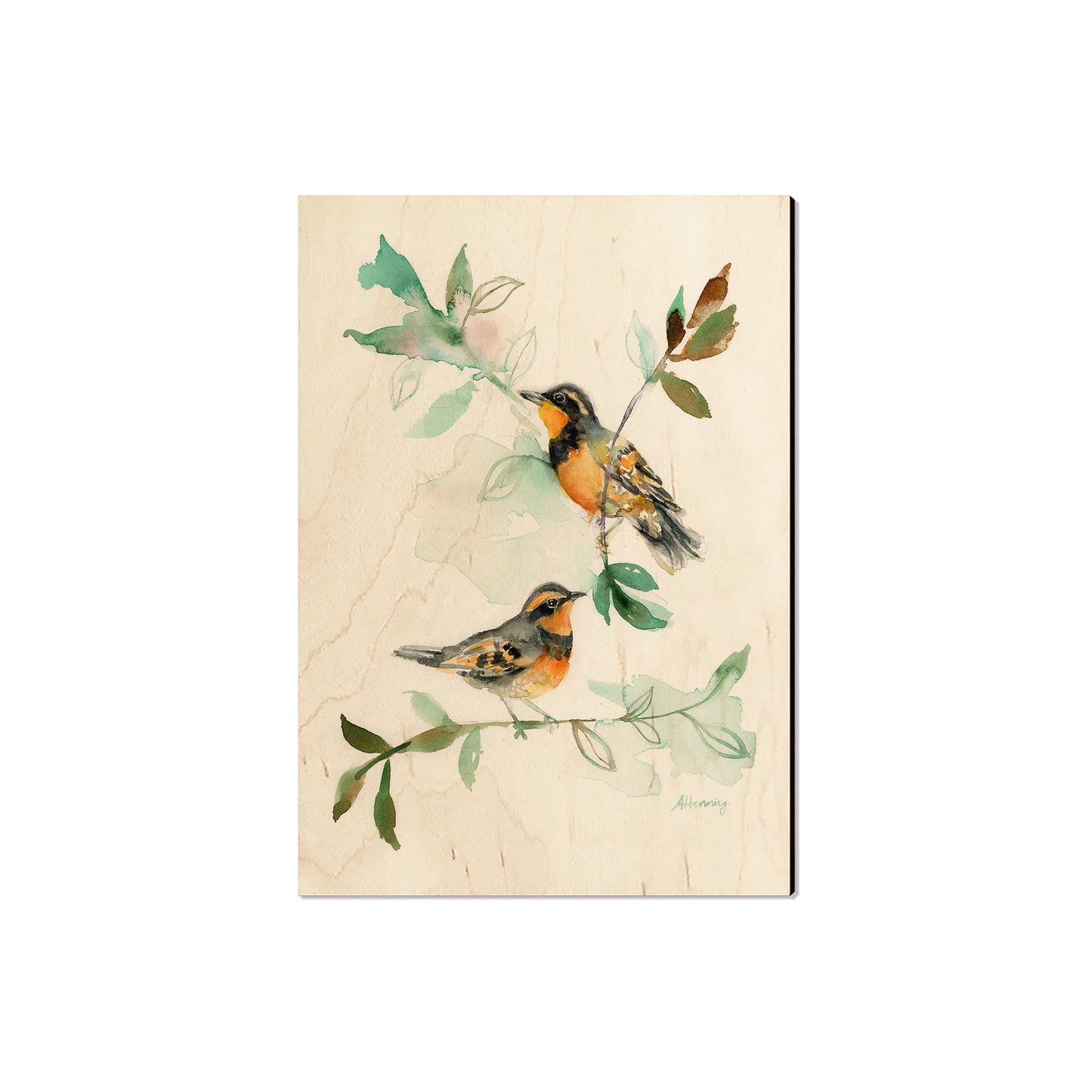 Henning's Thrush Twins - Magnet Classic Edge Magnet (5pk // $2.80ea)