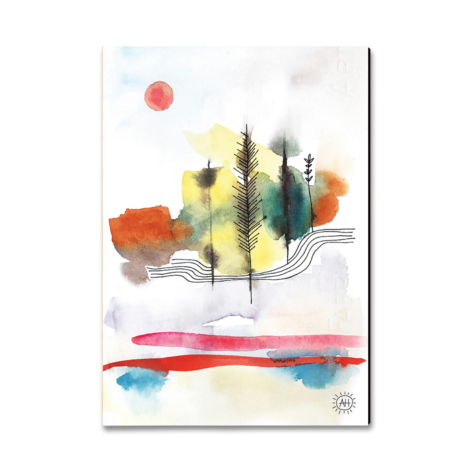 Postcard: Classic Edge - Henning's Under The Trees