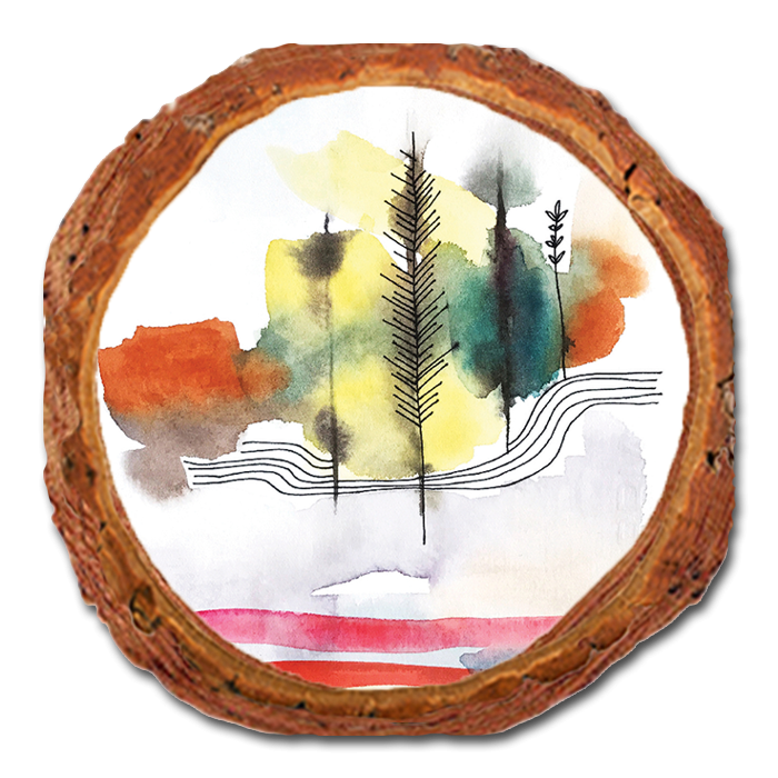 Coaster: Live Edge - Henning's Under The Trees (Pack of 5)