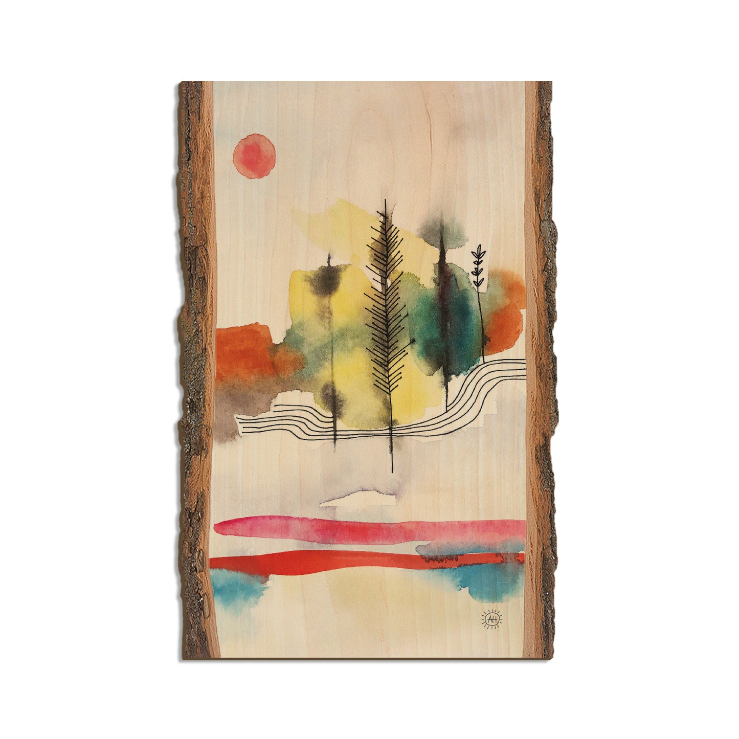 Henning's Under The Trees - Live Edge Live Edge Magnet (5pk // $2.80ea)