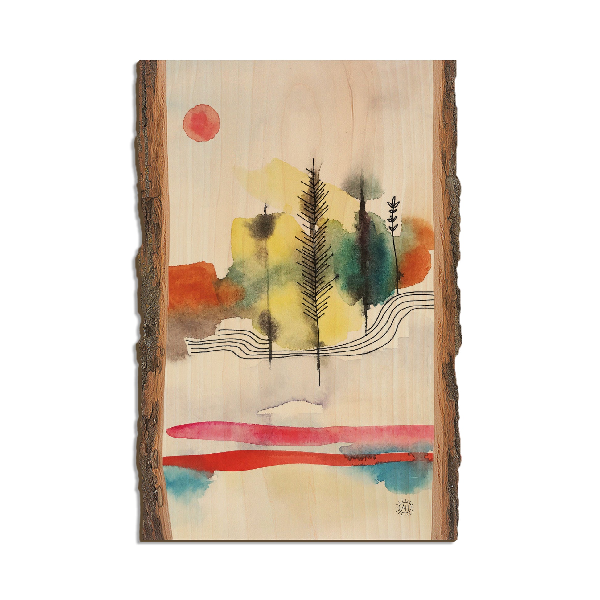 Henning's Under The Trees - Live Edge Live Edge Postcard  (5pk // $2.80ea)
