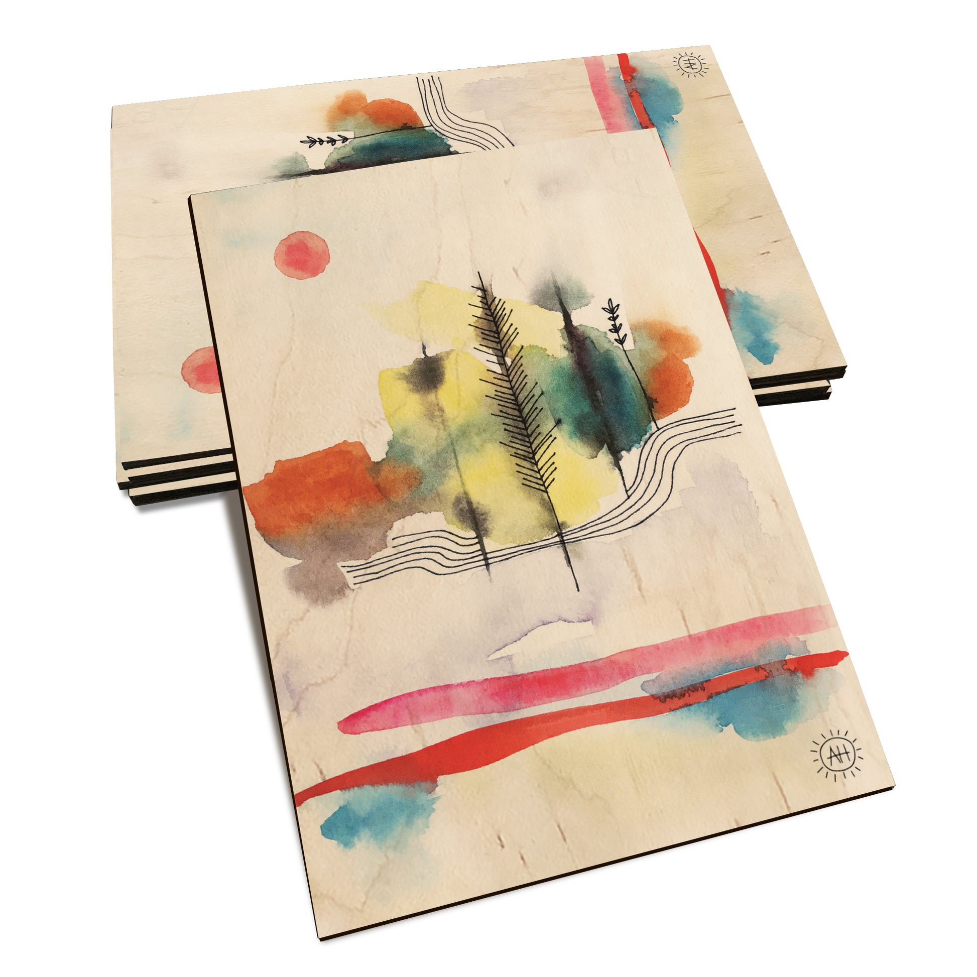 Henning's Under The Trees - Classic Edge Classic Edge Postcard (5pk // $2.80ea)