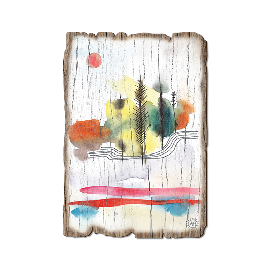 Greeting Card: Weathered Edge - Henning's Under The Trees (Pack of 5)