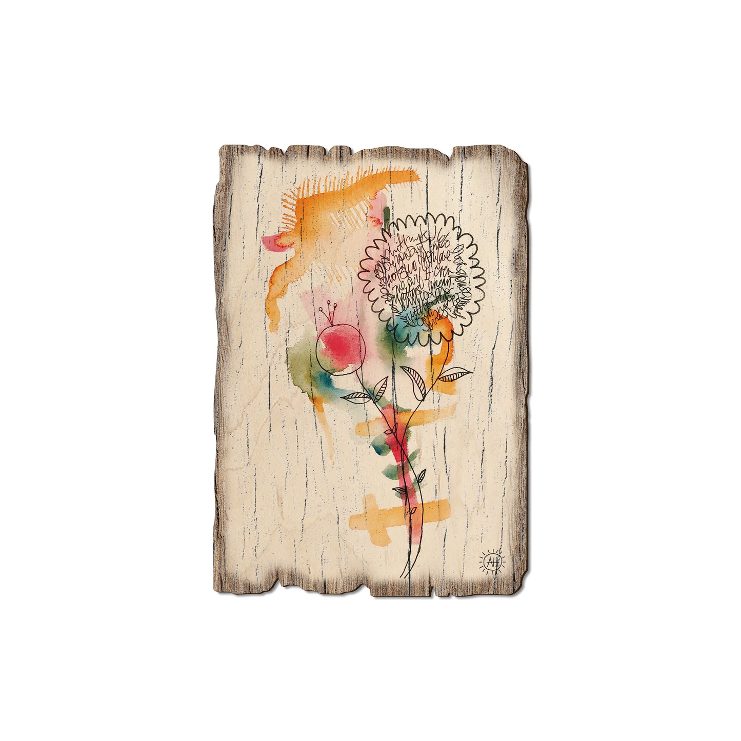 Henning's Writing Flowers - Rustic Edge Postcards & Magnets Rustic Edge Magnet (5pk // $2.80ea)