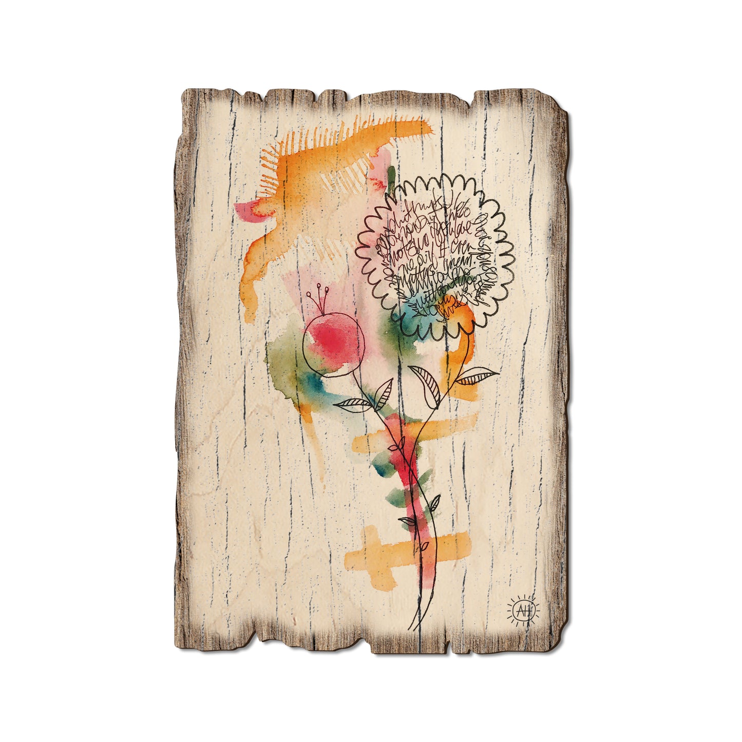 Henning's Writing Flowers - Rustic Edge Postcards & Magnets Rustic Edge Postcard (5pk // $2.80ea)